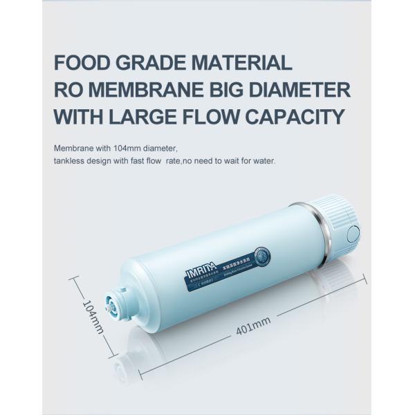 Система 120W очистителя воды дома ROHS 600GPD освещает - голубой цвет