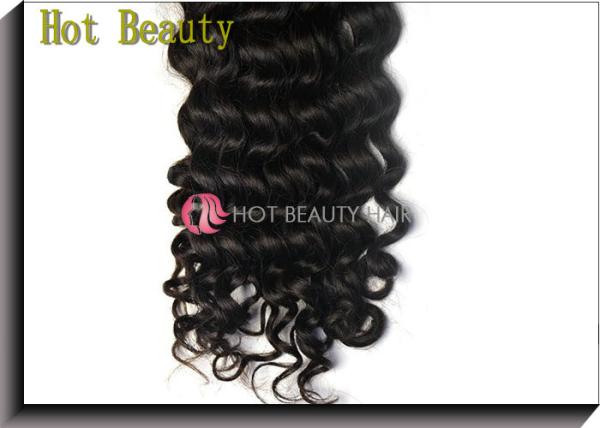 1b# Colored Human Hair Extensions / Ombre Curly Human Hair Weave