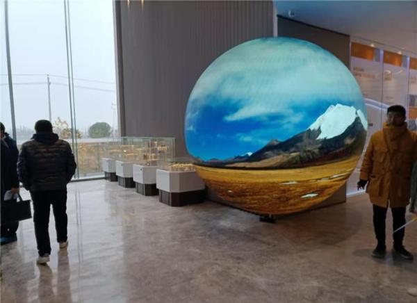 P2.5 Spherical LED Display Diameter 1200mm For Exhibition And Party