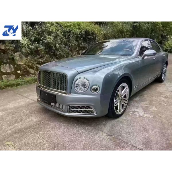 2010-2016 for Bentley Mulsanne Upgrade 2017-2020 Body Kit Headlight Taillight Middle Grille Front Bumper Hood New Clip