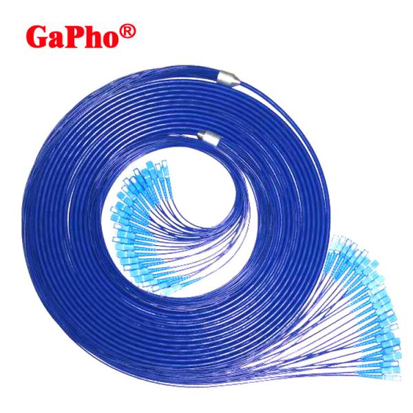 Low Insertion Loss Fiber Patch Cable 4 24 Core For CATV Networks