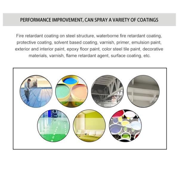 5.5HP Gasoline Engine Airless Paint Spray Machine Coating Spray Painting Equipment