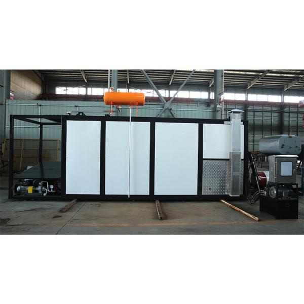 Équipement de mélange d'Asphalt Mixer Bitumen Kettle Drum décantant la machine