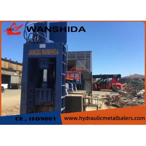 Hydraulic Steel Scrap Shear with 800t Shearing Force for High-Volume Cutting and Adjustable Bale Size