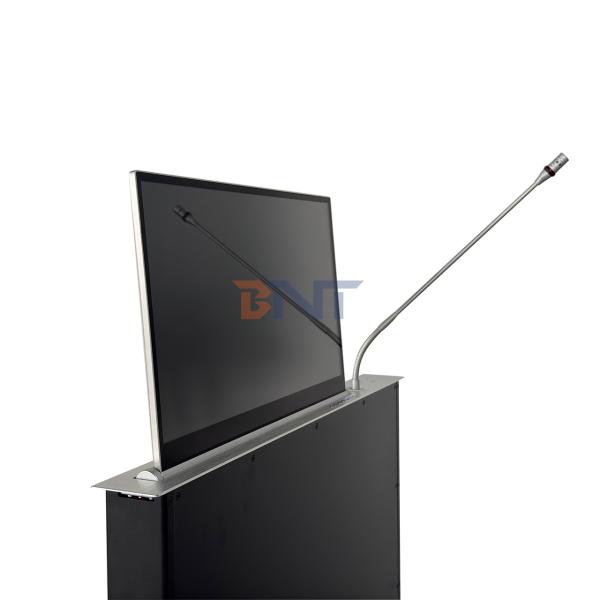 15.6/17.3/18.5 Hidden Desk Retractable Motorized Pop up Computer Mechanism LCD Monitor Lift for Paperless Conference System