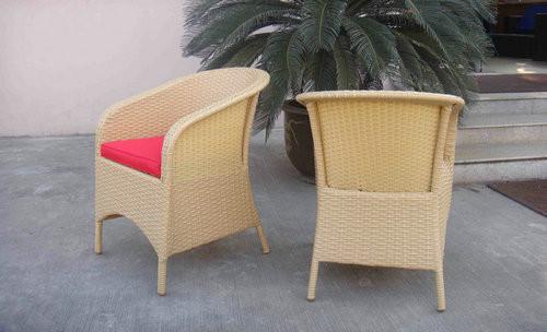 Pastoralism Home Indoor / Outdoor Rattan Sofa For Living Room