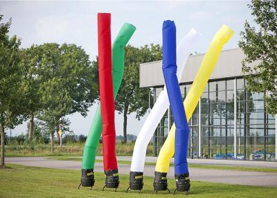 Cylinder Shape Inflatable Air Dancer , Carnival Event Inflatable Sky Dancer