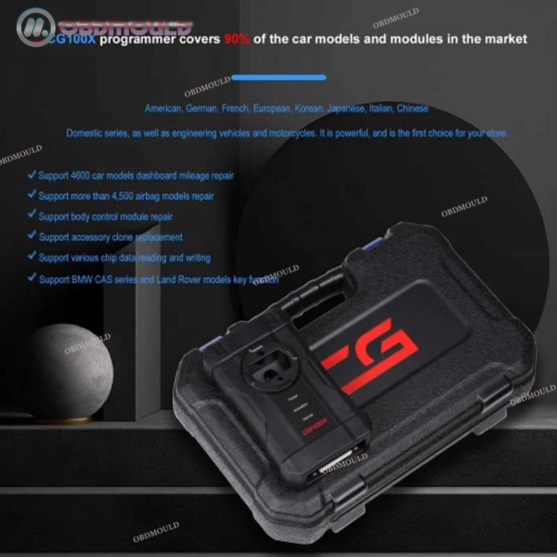 CGDI CG100X New Generation Auto ECU Programmer Support Airbag Reset Programming Chip Reading BCM Diagnostic Tool