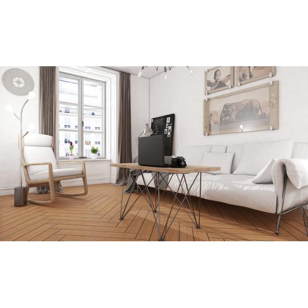 Thickness 10.8mm Wood Grain Ceramic Tiles , Interior And Exterior 20x100 Tiles