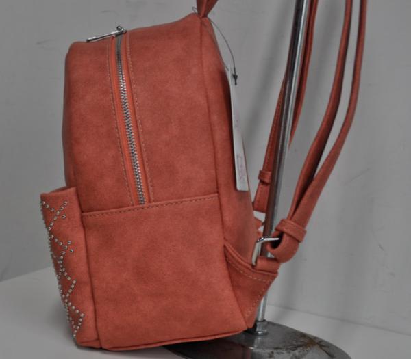 OEM Fashion pu leather Backpack Purse Women travel bag