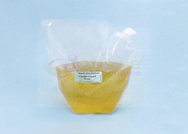 Transparent Foil Liquid Spout Bags 200ml 500ml Reusable Leak Proof With High Barrier
