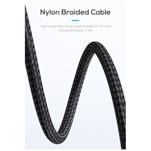 Nylon Braided 1.2M Magnetic Mini Usb Charging Cable