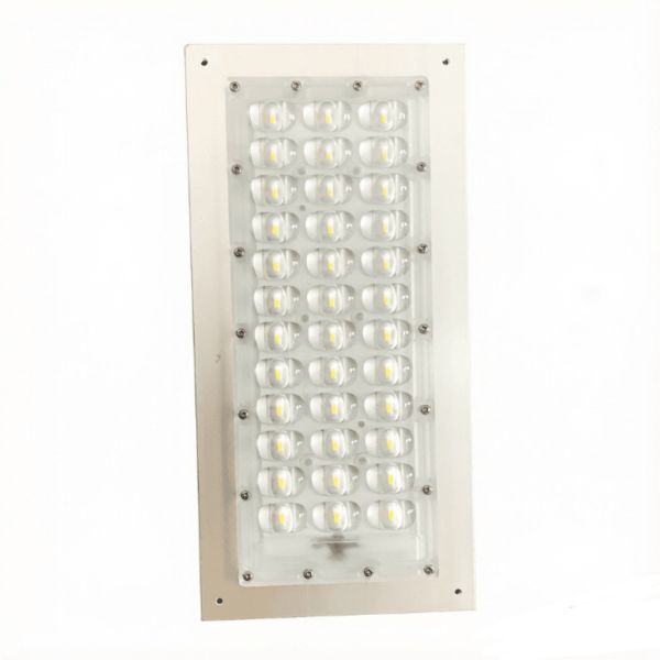 120W 36 LEDs SMD 5050 LED Street Light Module with Type III-M Beam Angle Lens and PCB Board
