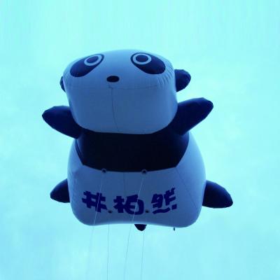 Giant inflatable panda balloon advertising inflatable panda in various shapes on sale
