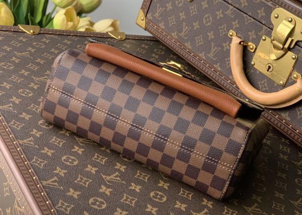 M40108 M40109 M401130 M40312 Damier Ebene Carvas And Soft Cowhide With Unique Design Chain Cross-Body Bag