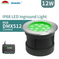 100-240V de alta tensão entrou o RGB para estruturar a iluminação subterrânea impermeável recessed