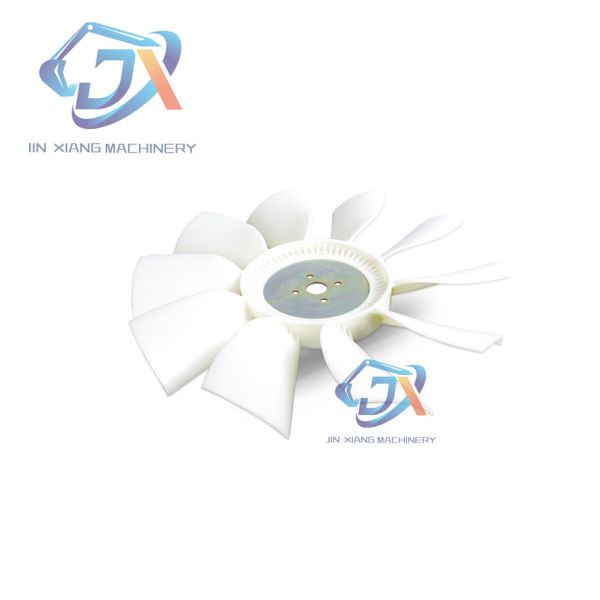 Excavator Engine Air Conditioner Fan Blade 6D31 with 10 Additional Fan Blades Construction Machinery Parts