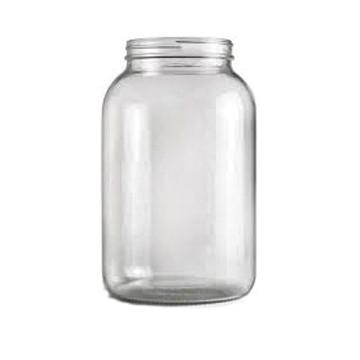 Collar Material Glass 100ml 240ml 300ml 500ml Fruit Jam Jars with Metal Lids