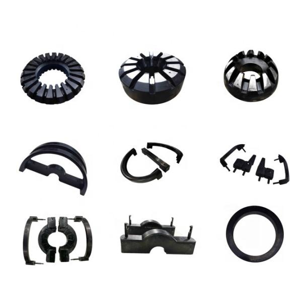 Shearing Ram Top And Front Seal BOP Spare Parts API 16a Rubber Sealing Element