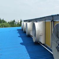 Ventilador de escape industrial pesado com diâmetro de lâmina de ventilador de 48 polegadas