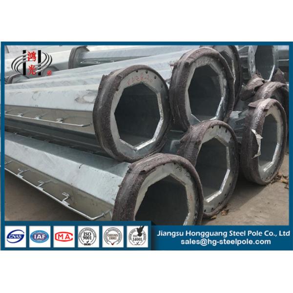 Hot Dip Galvanized Steel Pole for Low Voltage Applications with Corrosion Resistance