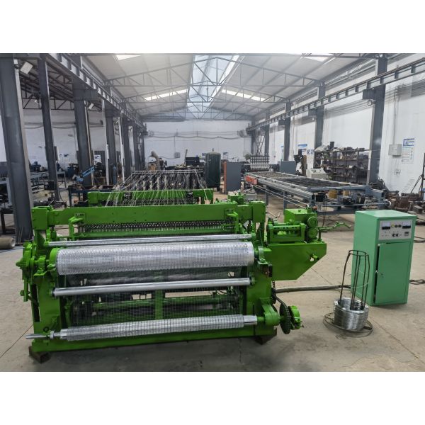 PLC Light Full Automatic Wire Mesh Welding Machine High Output