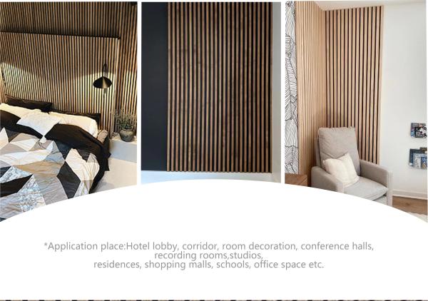 Equidistant Slot Sound Proof Panels with and Customizable Color Finish in 3 Packs