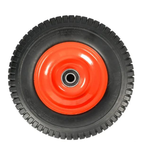 5.00-6 Lawn Mower PU Foam Wheel 13 Inch Wheelbarrow Wheel Heavy Duty