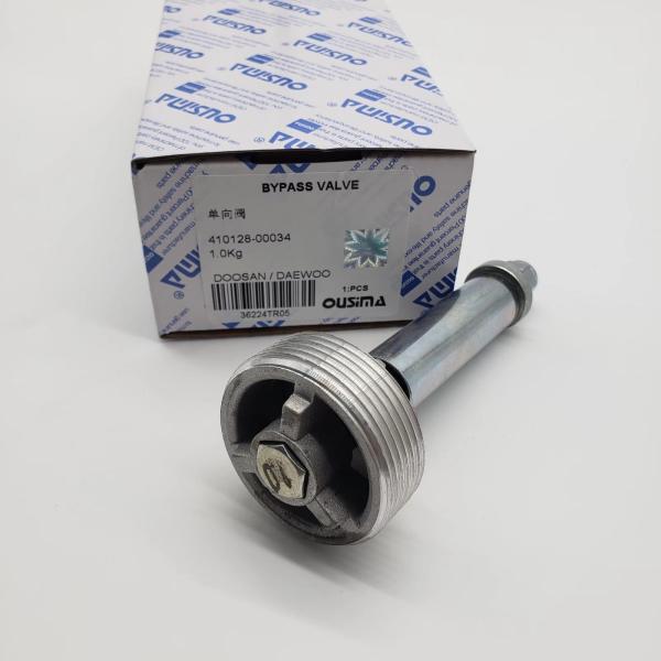 1.0kg One Way Fuel Valve 410128-00034 For Doosan Daewoo Excavator