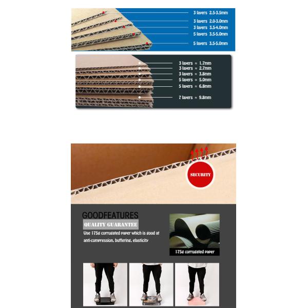 Роскошный пинк 3 слоя гофрировал упаковывая подгонянную коробкой оптовую продажу логотипа