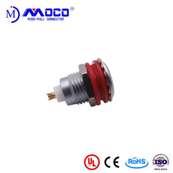 1S 120 Push Pull Electrical Connectors Receptacle With Red Crash Pad