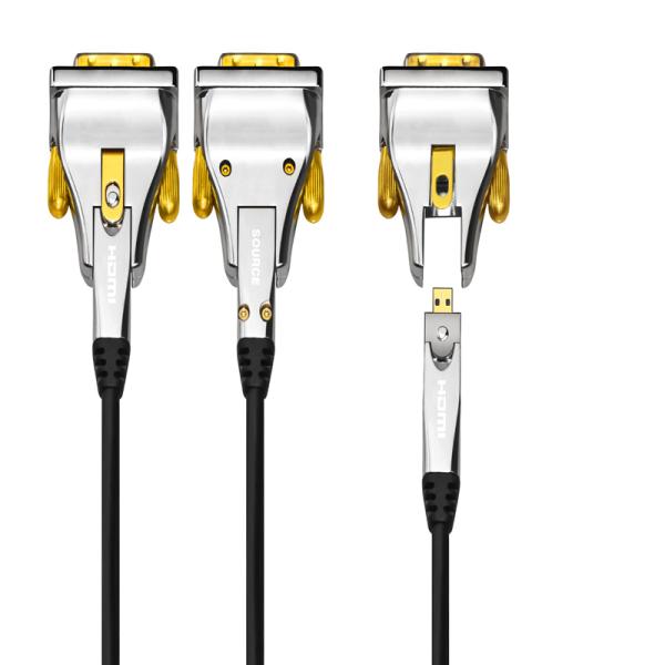 1080P 60HZ Shielding Braid OM3 100M 4K DVI Cable 1080p Male To Male 250W