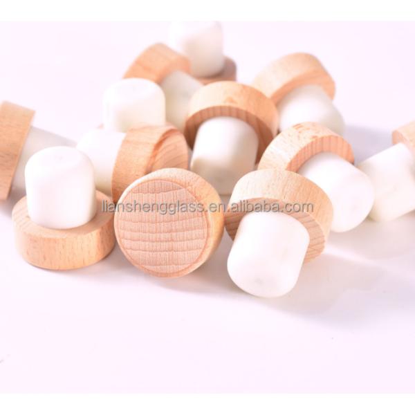 Couvercles de bouteilles de vin en bois sans déversement bouchons à T-plug bouchon de bouteille bouchon de bouchon de bouchon de vin rouge