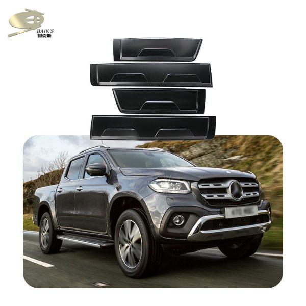 Abs Car Side Moulding For Benz Xclass 2018-2020 Matte Black Body Clabbing