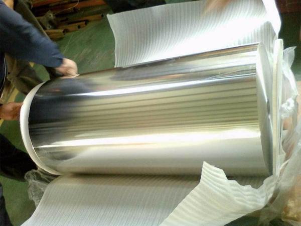 8011 Soft Silver Heavy Aluminum Foil Roll For Beer Bottle Packaging