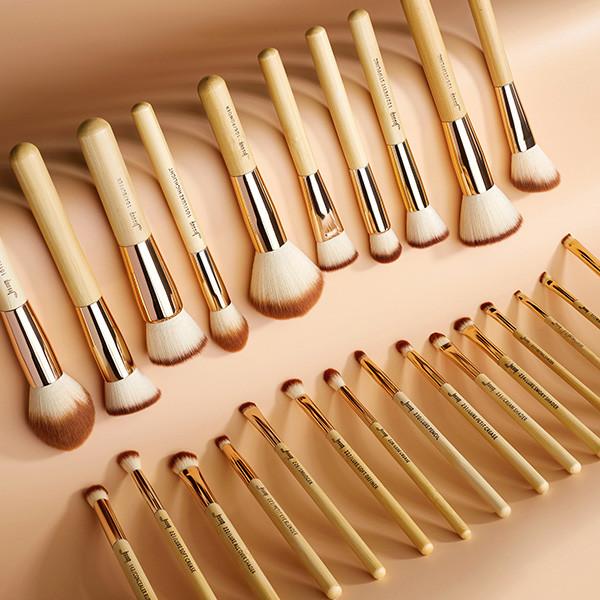 Jessup 25pcs Bamboo Makeup Brushes Set Makeup Foundation Brush Suppliers China Antimicrobial Brush T135