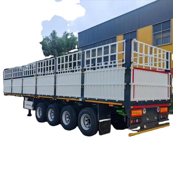 CIMC 2024 new design  High Quality Great design Fence cargo trailer fence semi trailer