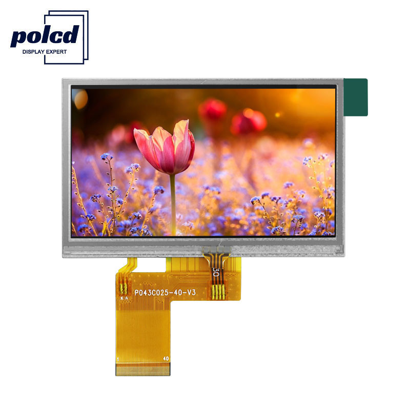 Polcd ILI6485 480x272 Tft Lcd Display 4,3-дюймовый TFT резистивный сенсорный экран 40 Pin