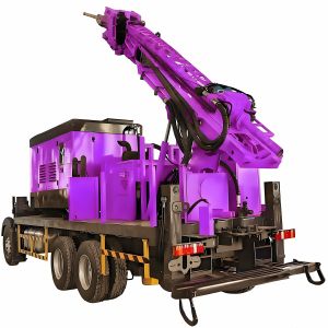 Hydraulic Water Well Drilling Rig Geothermal Drilling Equipment Truck Mounted   Water Drilling Rig Machine