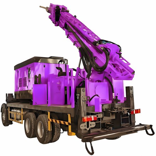 Hydraulic Water Well Drilling Rig Geothermal Drilling Equipment Truck Mounted   Water Drilling Rig Machine