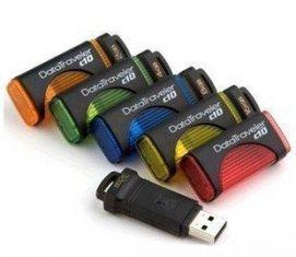 O flash marcado de USB conduz para kingston DTC 10
