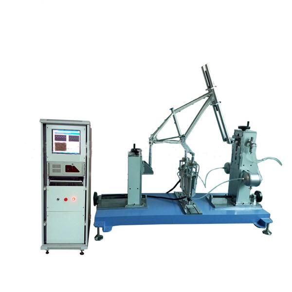 自転車フレームの5方法ペダル力の原動力の疲労のテスターの正弦波