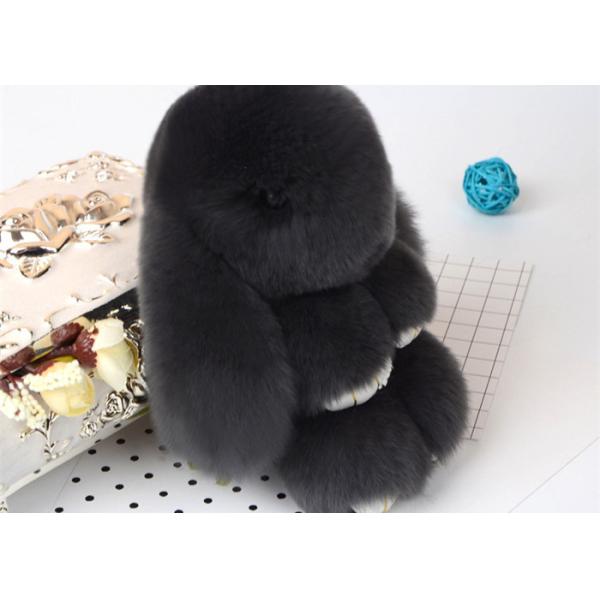 Роскошное мех Кейчайн кролика Рекс мягко удобное для связанных частей шляп