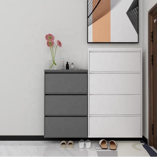 4 Layer 20KGS  685mm Width Shoe  Storage Cabinet