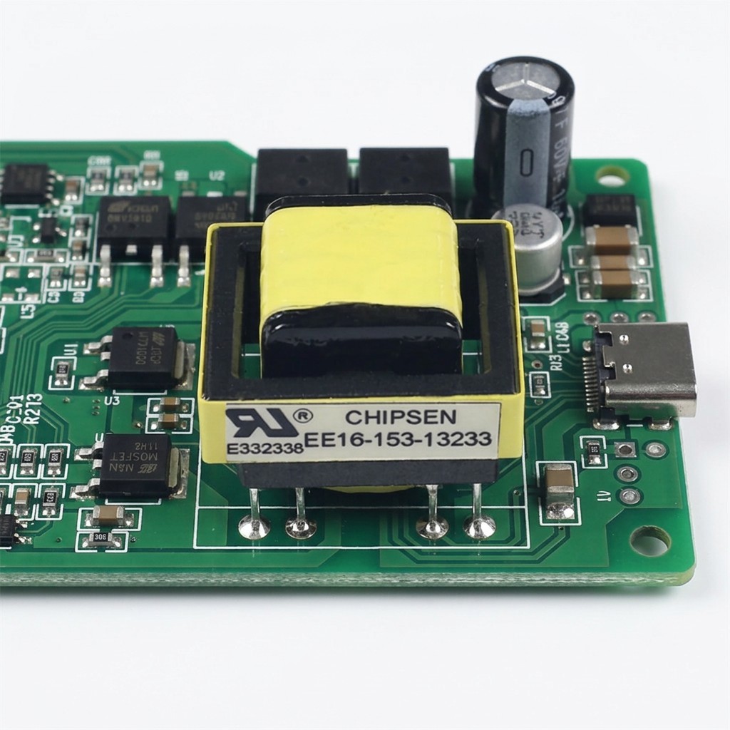 EE16 Ferrite Core 12V High Frequency Flyback Transformer For LED Driver Small Home Appliances