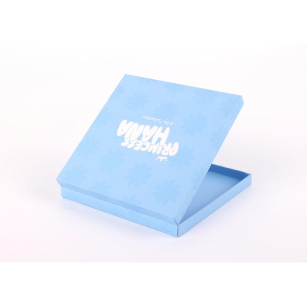 Rigid Luxury Jewelry Cardboard Box Cosmetic Retail With Hinged Lid