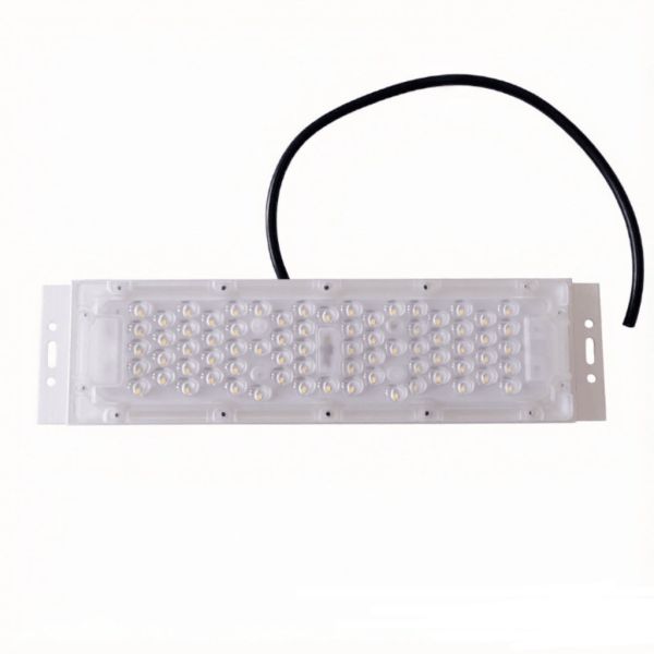 50W 3030 SMD LED Street Light Module with 80×150° Type III Optics for Expressway, Highway & Roadway Lighting OEM LED Street Light Retrofit Kit