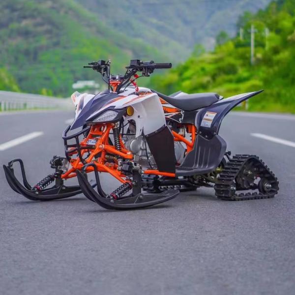 Upgrade Your Mountain Adventures with Our 125CC Snowmobile and Smooth Chain Transmission