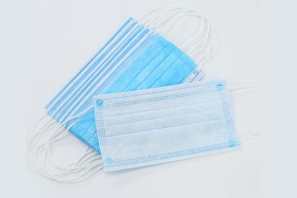 Highly Breathable 3 Ply Non Woven Face Mask , Disposable Medical Mask