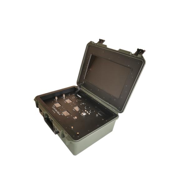 Pelican Case COFDM Wireless Video Receiver with 17 Inch Monitor for UAV Transmitter